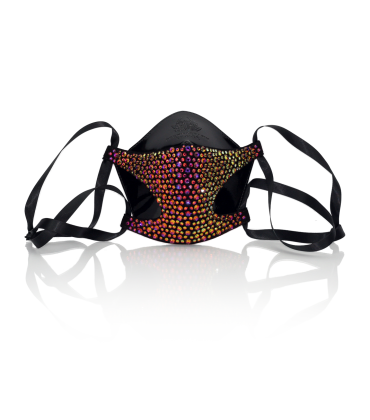 Bernd Serafin Thaler Miss Rona Crystal Couture Mask Volcano