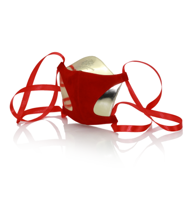 Bernd Serafin Thaler Miss Rona Couture Mask Red